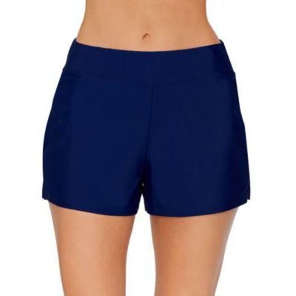 Island Escape Women's Pull-On Swim Shorts, Women's Swimsuit 8
